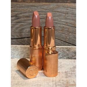 Charlotte Tilbury Pillow Talk Lipstick | Minis Set of 2 | NEW | MSRP = $24 each